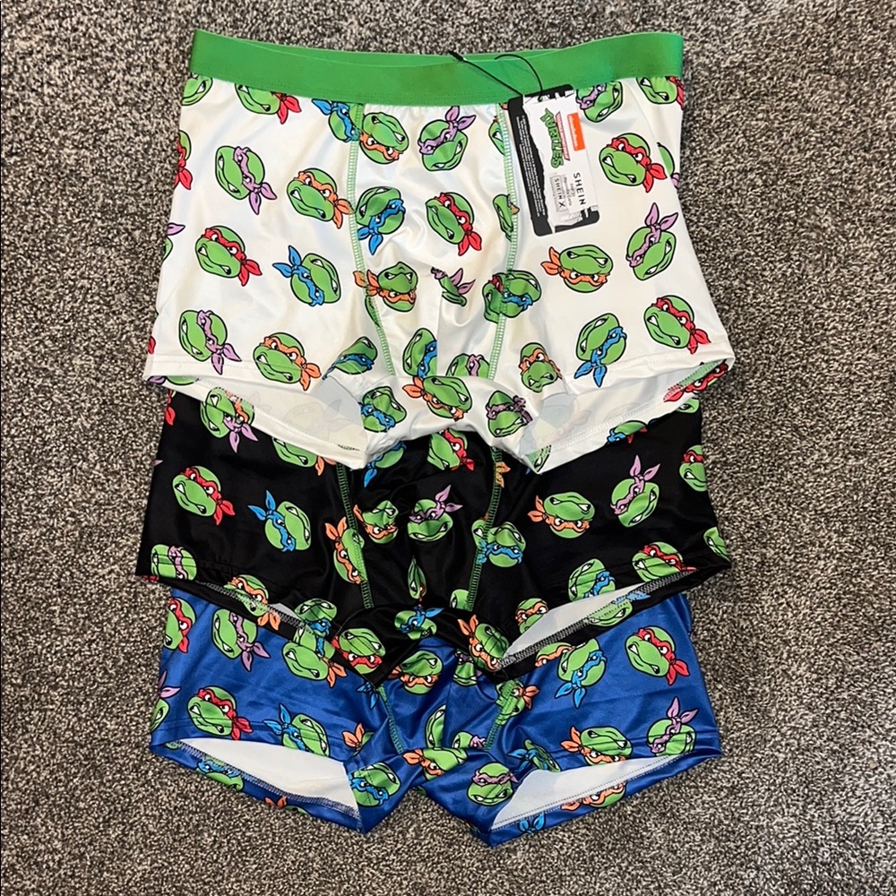 SHEIN Multicolor Cartoon Print Men's Briefs